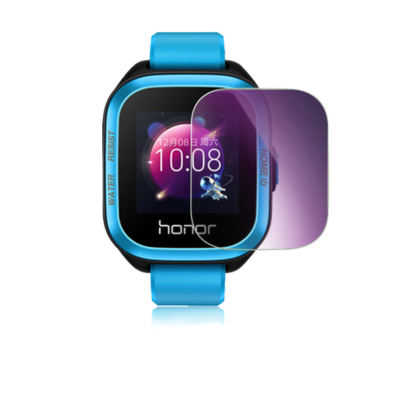 适用于华为3/3PRO儿童手表钢化膜抗蓝光膜荣耀小K2手表钢化膜贴膜