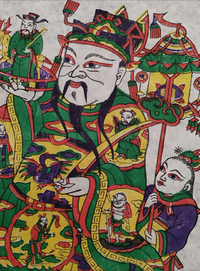 梁公馆朱仙镇年画手工制作年画