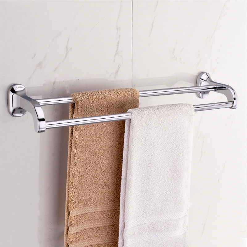 莱尔诗丹 毛巾架浴室浴巾架卫生间浴室置物架卫浴五金挂件套装,淘宝优惠券,粉丝福利购,淘宝优惠卷