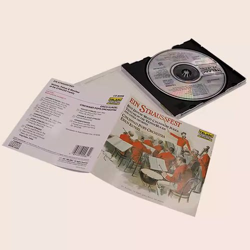 原版进口CD碟 发烧古典音乐 红衫仔1 施特劳斯家族圆舞曲 孔泽尔_虎窝淘