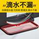 Kitchen pot lid rack wall-mounted space aluminum wall