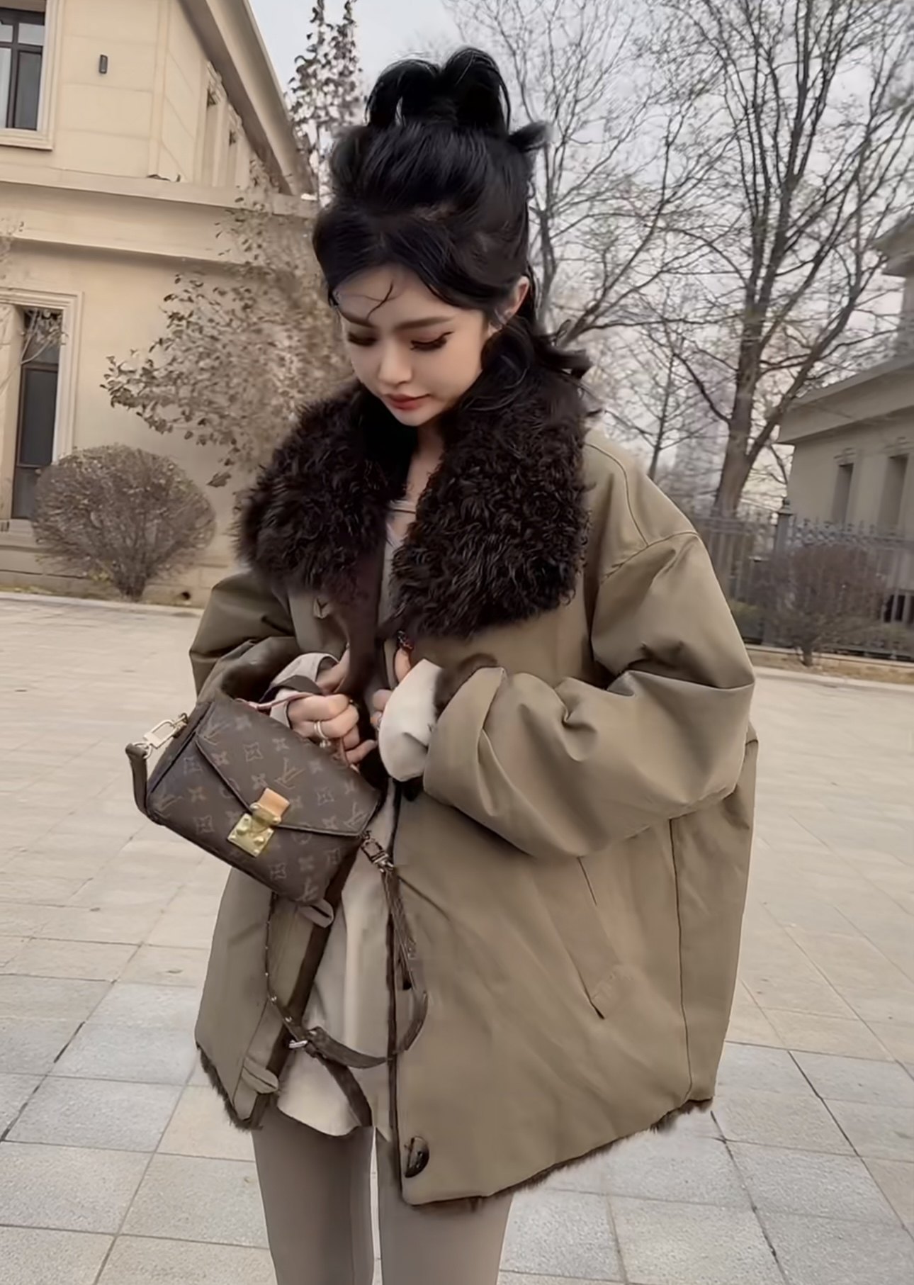 兔毛内胆 提格拉多羊毛领子外套,淘宝优惠券,粉丝福利购,淘宝优惠卷