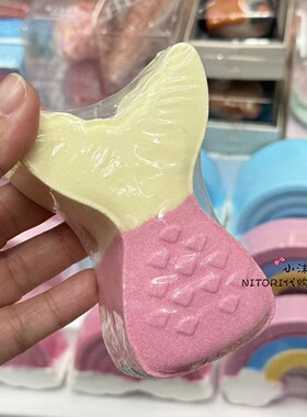 小沫KKV代 泡泡沐浴球美人鱼海星造型洗澡球小苍兰香水动物沐浴球
