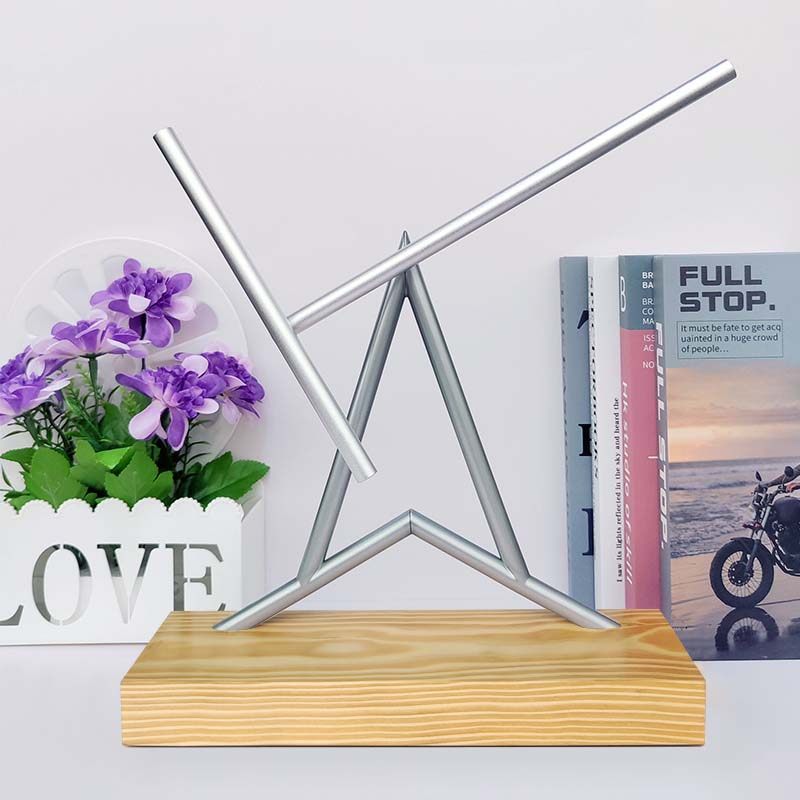 创意永动机永动仪钢铁侠旋转牛顿摆混沌摆客厅背景墙壁龛装饰摆件,淘宝优惠券,粉丝福利购,淘宝优惠卷