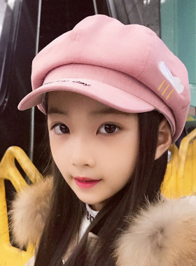 韩版八角帽英伦风画家帽贝雷帽子