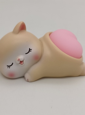 有趣解压车内小摆件捏捏屁屁