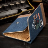 Наруто, модный мультяшный бумажник, кошелек