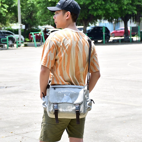 Сумка на одно плечо подходит для мужчин и женщин, для средней школы, подходит для подростков