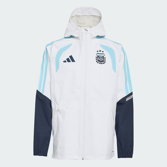 Adidas 26 World Cup ອາເຈນຕິນາແລະເຢຍລະມັນລຸ້ນຜູ້ນເສື້ອກັນຝົນໃນເຍື່ອ JZ5952 JZ4586