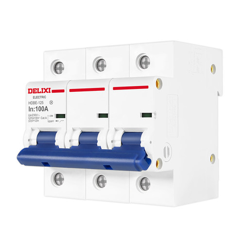 德力西断路器大电流大功率家用过载电闸1P2P3P 100A空气开关 空开 - 图3