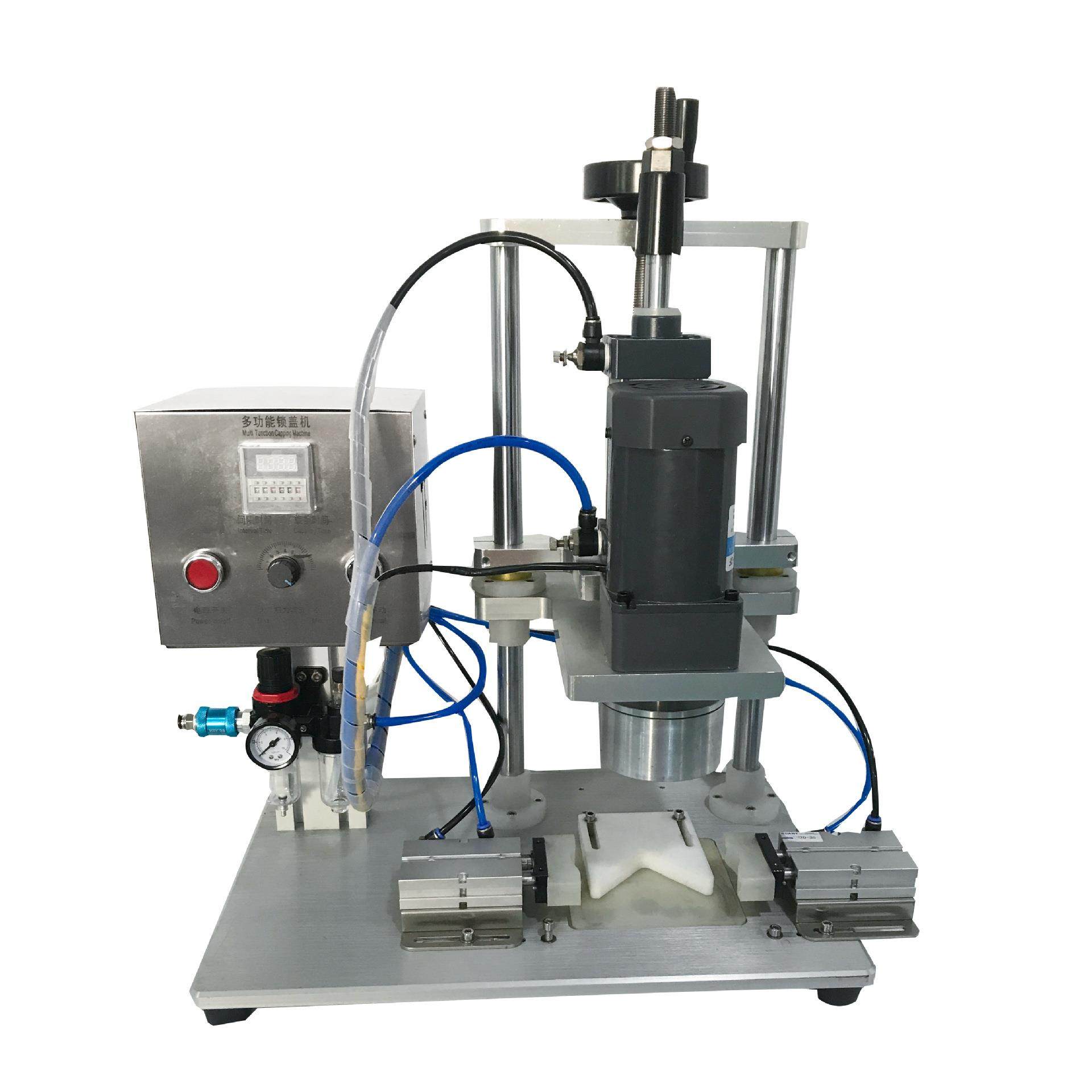 玻璃瓶拧盖机玻璃瓶燕窝罐头双工位封口机辣椒酱真空旋盖机,淘宝优惠券,粉丝福利购,淘宝优惠卷