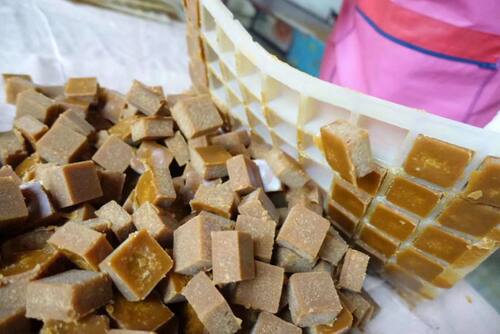 包邮80格方格硅胶红糖 克重20克黑糖模 耐高温230  单格3*3*1.6cm - 图0