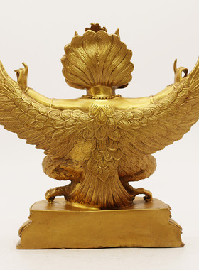 雷震子大鹏展翅摆件佛像工艺品