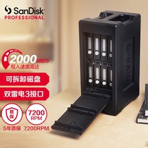 SanDisk Master Extreme Sharp G-RAID Carry-on Hard Disc 96T Disk Array Thunder 3 Large Capacity G-technology