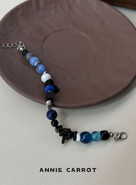 天然石串珠手链男女简约百搭