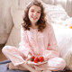 Summer thin pure cotton maternity pajamas and home clothes