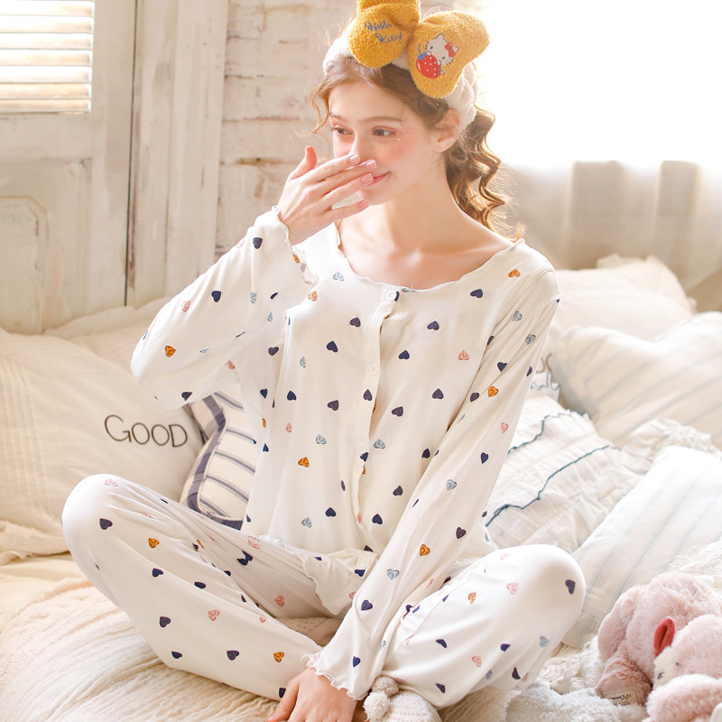 yourban月子服夏季莫代尔产后睡衣 yourban家居服套装