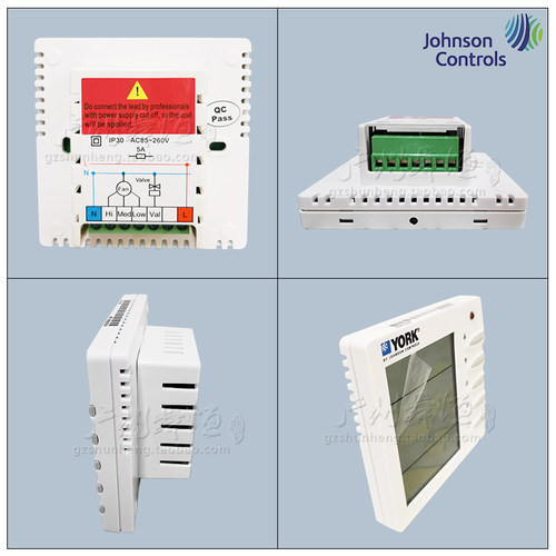 JCI-2000DA/APC-TMS2000DA/DB约克正品温控器二管冷暖液晶无背光 - 图1