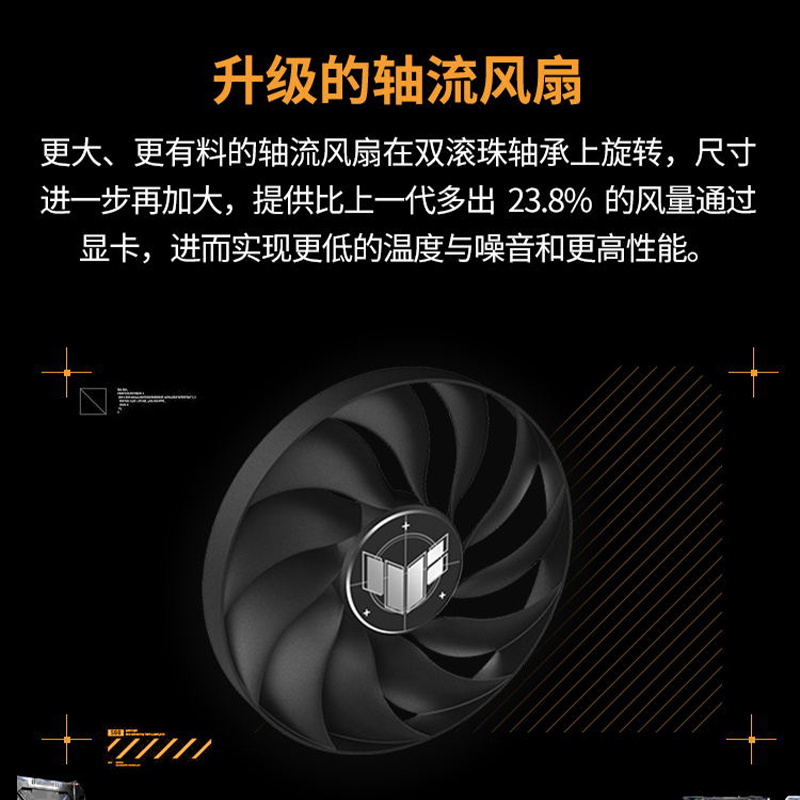 Asus/华硕ROG/TUF电竞GeForce RTX 4070 SUPER游戏12G电脑显卡 - 图1