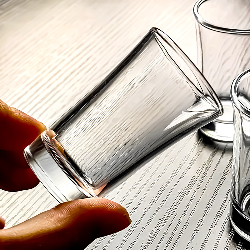 50ml玻璃白酒杯家用1两杯子一两高端精致小酒杯轻奢高档酒盅清酒,淘宝优惠券,粉丝福利购,淘宝优惠卷