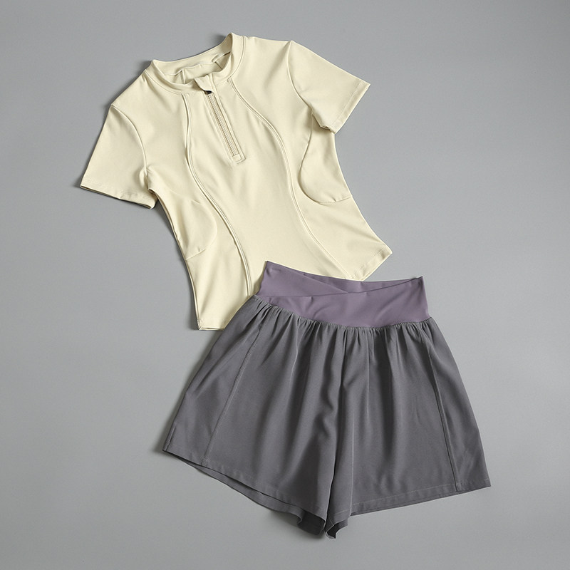 运动服套装女夏季新款速干时尚网红普拉提训练健身跑步专业瑜伽服,淘宝优惠券,粉丝福利购,淘宝优惠卷