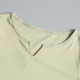 V-neck temperament summer thin running sports top