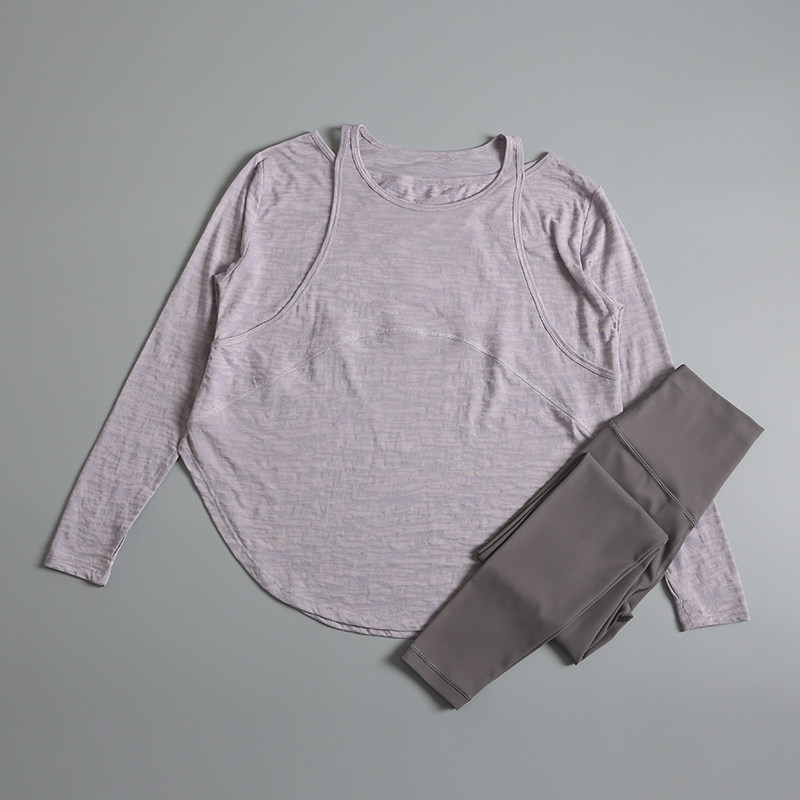 宽松运动罩衫女长款薄款健身长袖速干跑步套装瑜伽服T恤上衣夏季,淘宝优惠券,粉丝福利购,淘宝优惠卷