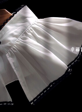 蕾丝立领假领子衬衫女百搭装饰领