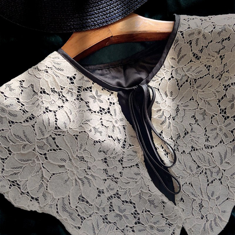 云肩假领子女百搭假领衣服装饰领旗袍披肩外搭小坎肩蕾丝假衣领,淘宝优惠券,粉丝福利购,淘宝优惠卷