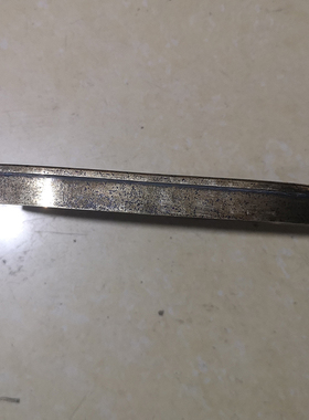 手工做旧黄铜花鸟茶盘收纳摆件