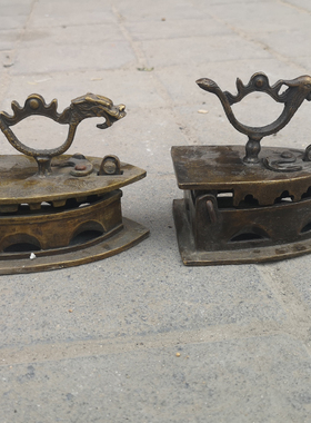 龙凤呈祥公鸡影视道具古玩工艺品