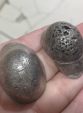 仿古做旧清代碎银小元宝银锭摆件影视道具单价