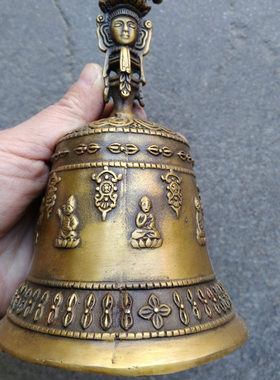 纯铜手摇金刚杵招魂密宗法器