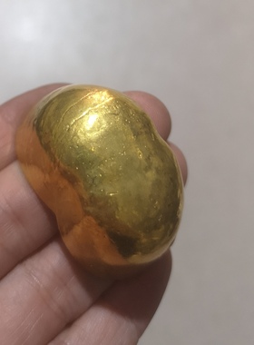 仿古做旧宋朝南宋十分金铜元宝金锭鎏金元宝影视道具摆件