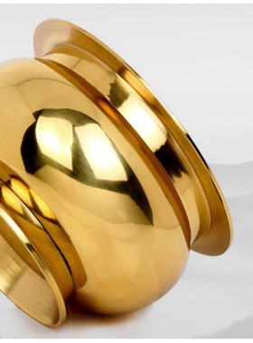 妙相纯铜光身竹签香炉佛前素脸