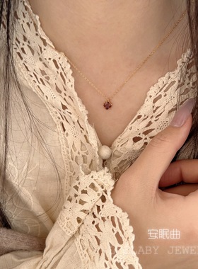 安眠曲s925纯银气质百搭简约项链