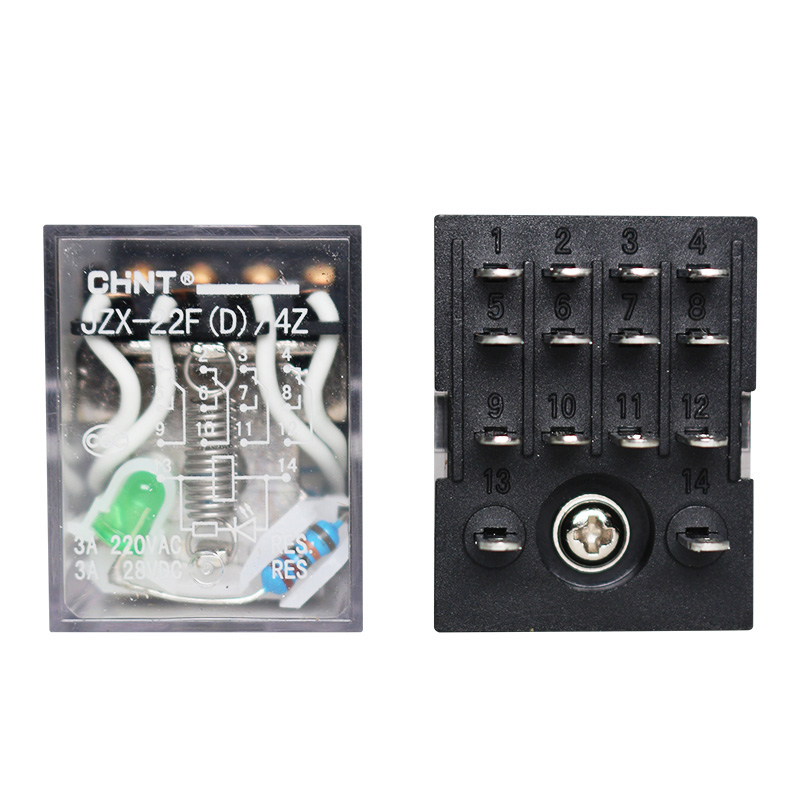 正泰小型继电器中间继电器JZX-22F(D) 2Z4ZJQX-13FAC220V 新款NXJ - 图3