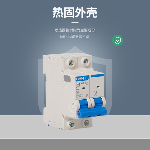 正泰昆仑D型动力NXB-125 NXB-40 NXB-63 1P 2P3P4P 小型断路器DZ4 - 图1