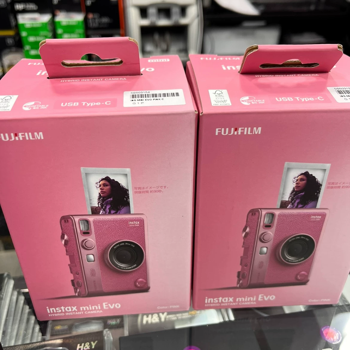 Пользовательская камера Polaroid, ярко-розовая камера, хранение, мобильный телефон, 3 дюйма, bluetooth
