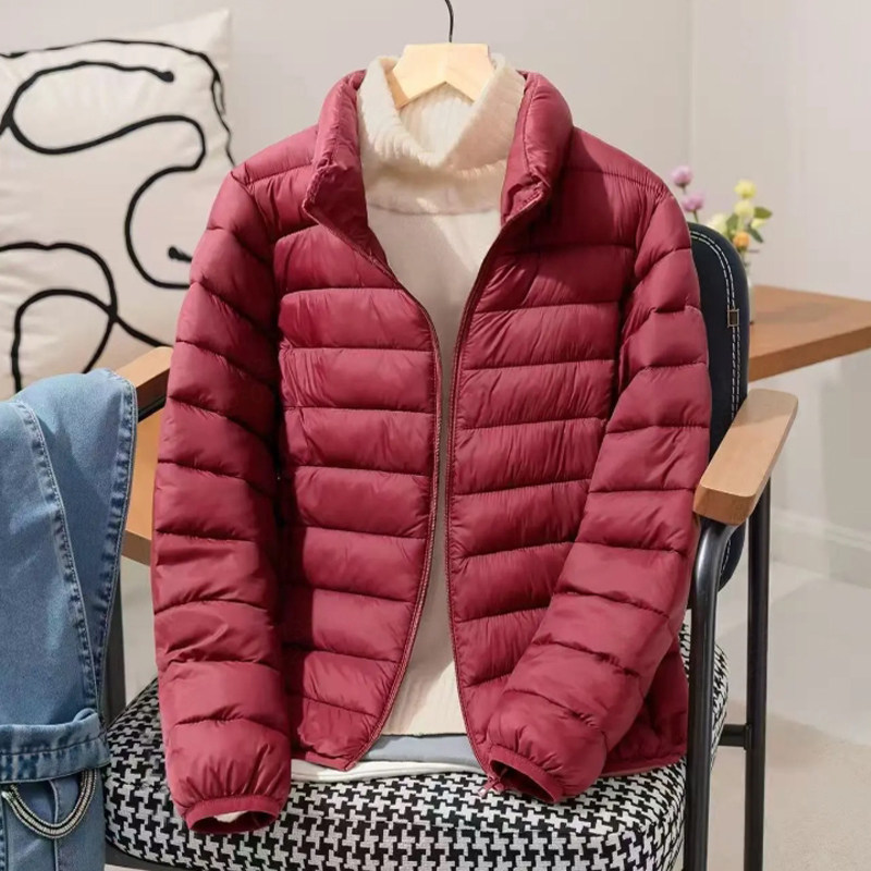 超轻羽绒棉服棉衣秋冬新款中老年妈妈短款棉袄保暖上衣外套女修身,淘宝优惠券,粉丝福利购,淘宝优惠卷