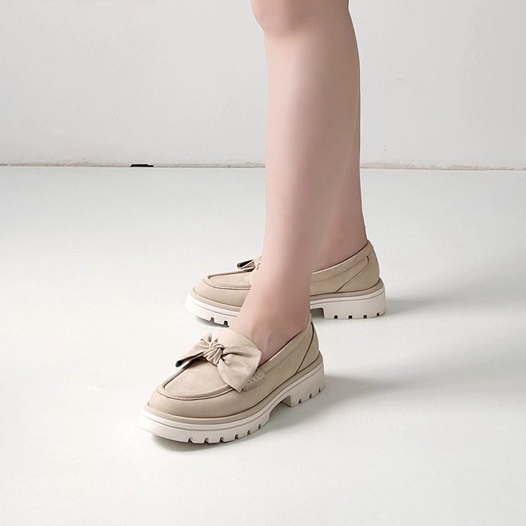 德国CAPRICE凯蝴蝶女鞋秋冬牛皮皮鞋休闲超轻厚底乐福鞋单鞋24751,淘宝优惠券,粉丝福利购,淘宝优惠卷