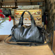 Large capacity first layer cowhide travel bag