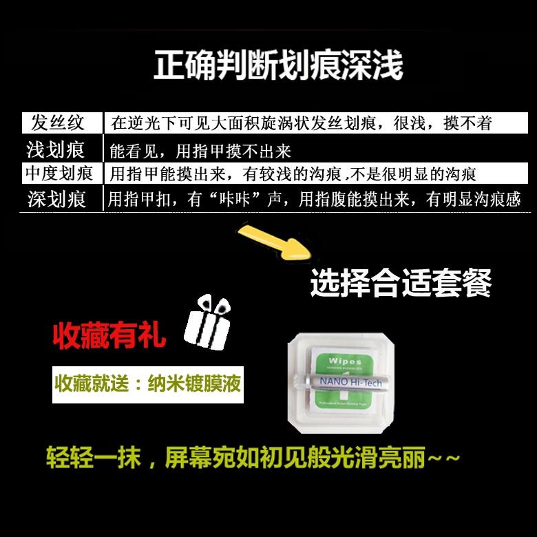 相机手机镜头划痕修复投影仪倒车影像摄像头镜头玻璃模糊泛黄翻新-图3