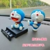 Cartoon sáng tạo xe Doraemon trên phụ kiện xe hơi trang trí xe dễ thương xinh xắn vật dụng trang trí quà tặng làm bằng tay - Trang trí nội thất