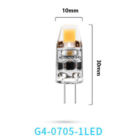 G4插口LED蓝宝石COB 2W 3W AC/DC12VLED光源替换卤素灯萤火虫灯 - 图0