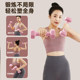 Solid iron dumbbells for women's fitness home use