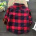 Áo sơ mi nam kẻ sọc Áo sơ mi trẻ em mùa đông mùa thu Nữ bé áo dài cotton Trẻ em trai cộng với áo nhung - Áo sơ mi áo bé trai Áo sơ mi