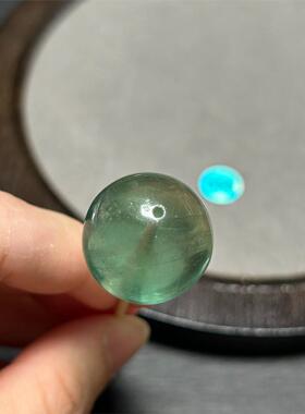 20.2mm天然绿萤石圆珠单