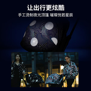 HBR虎贝尔M360高景观婴儿推车双向遛娃360°旋转可坐躺轻便可折叠