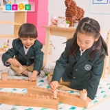 Осенняя униформа для раннего возраста, комплект, куртка, юбка, жилет, рубашка, 4 предмета